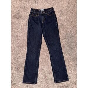 Levi's Straight 512 Perfectly Slimming Women's Dark Blue Denim‎ Jeans